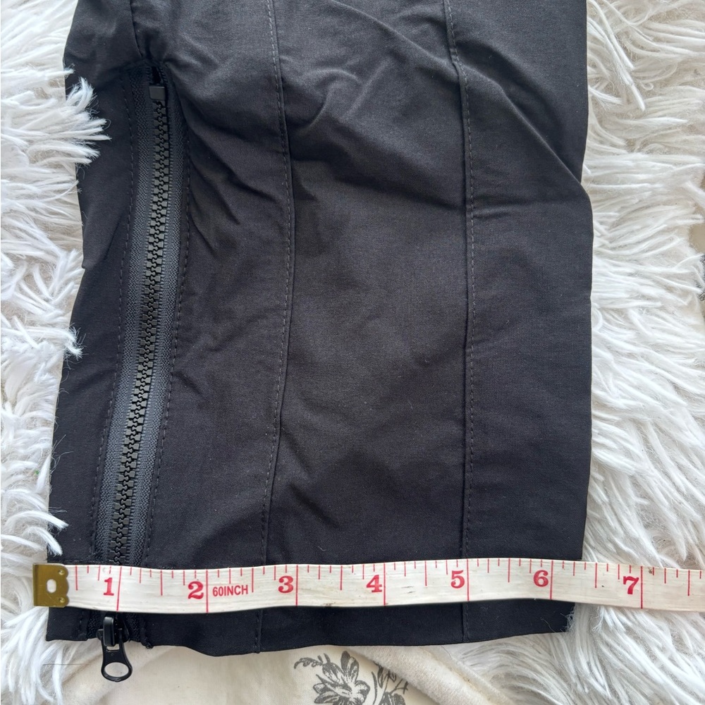 American Stitch Black Utility Cargo Pants D-Ring Zip Hem NWT Sz S - Picture 7 of 13